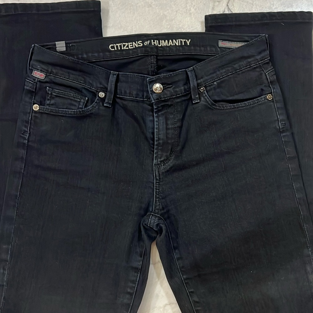 Citizens of Humanity Elson Black Jeans Sz 28